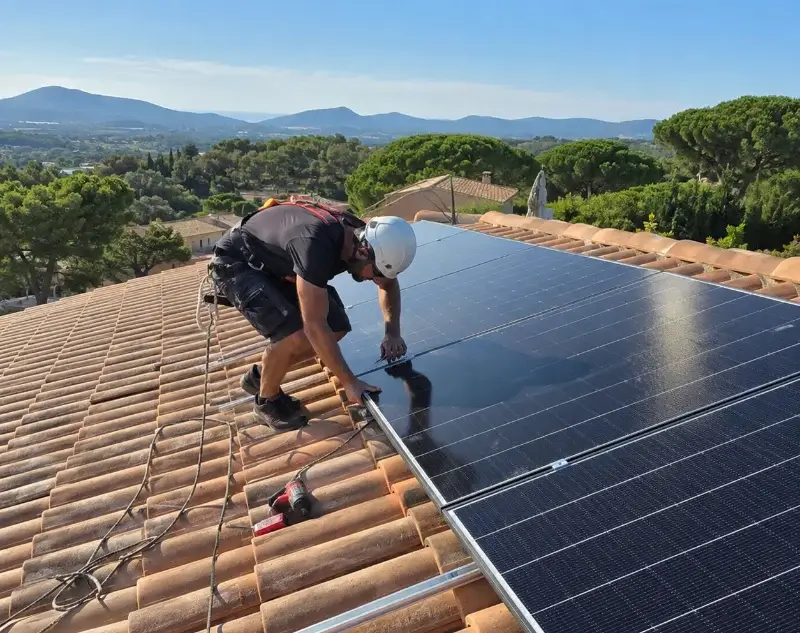 Installateur panneaux solaires Villalier — pose photovoltaïque sur toiture