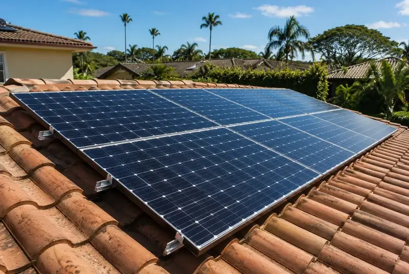 Installation de panneaux solaires à Villalier
